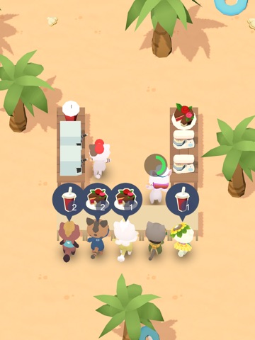 Cat Chef : food venture iPad screenshot