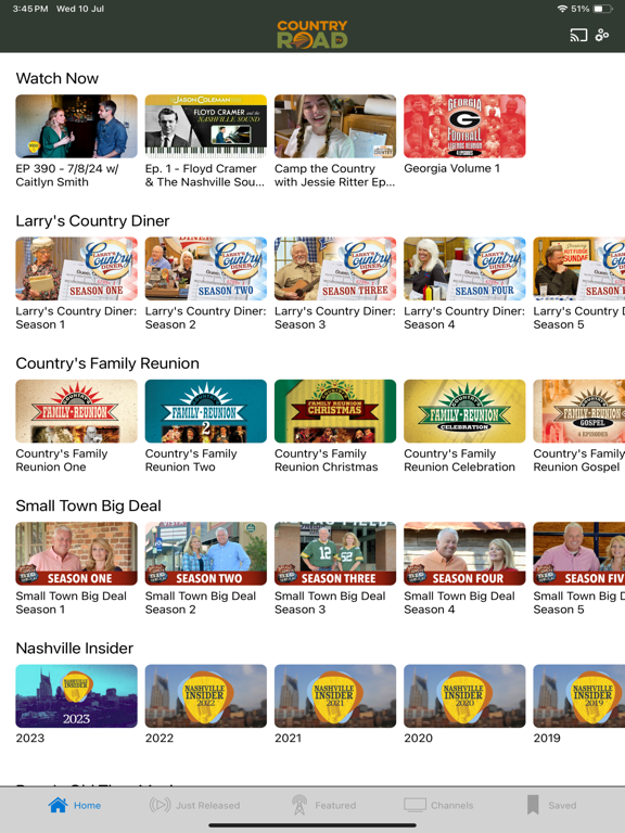 Screenshot #4 pour Country Road TV