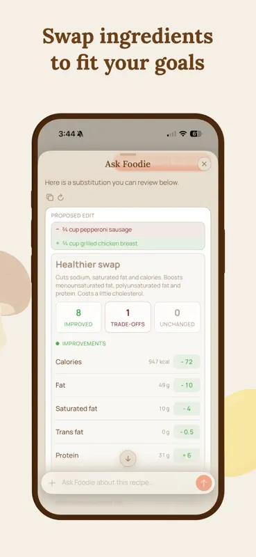 Foodie: Recipe Organizer screenshot 8 of 10