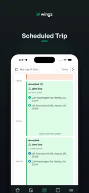 Wingz Driver screenshot 3
