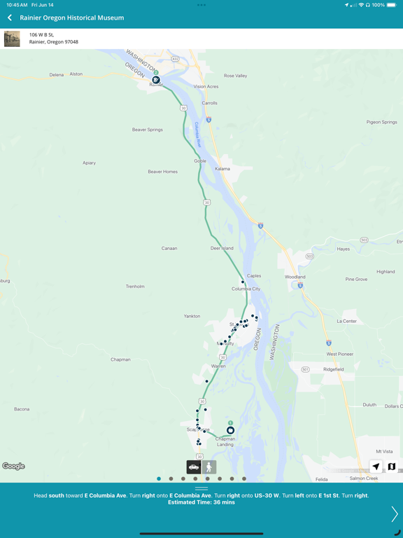 Columbia County, OR iPad screenshot 10 - Travel app