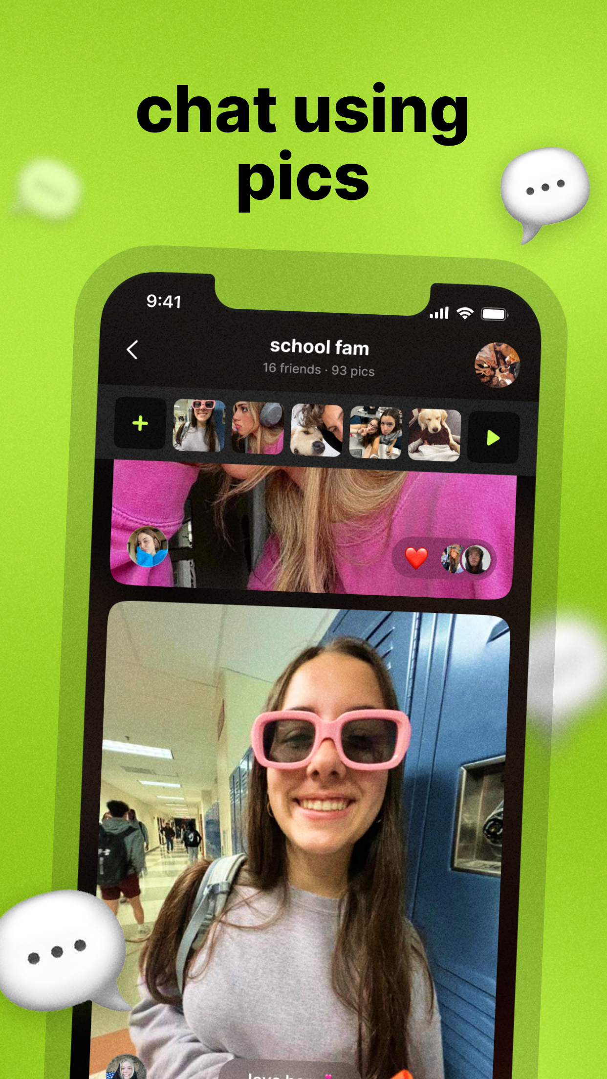 yope: photo wall with friends screenshot 4