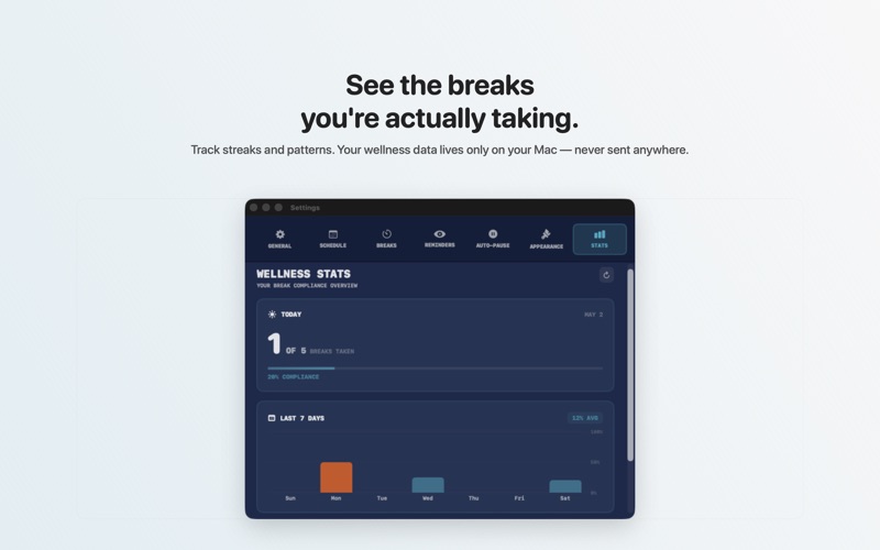BlinkAway: Micro Breaks screenshot