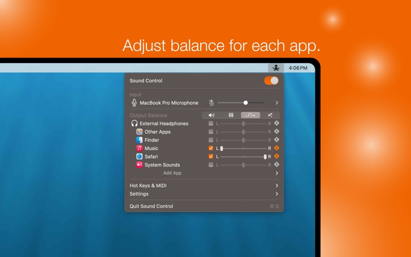 App screenshot