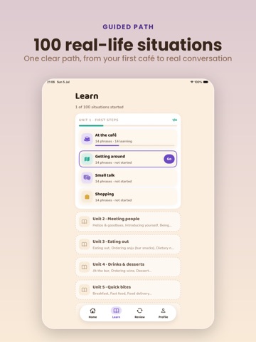Annyeong Horang - Learn Korean iPad screenshot