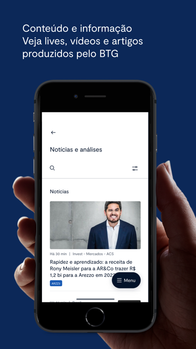 BTG Pactual Investimentos Screenshot