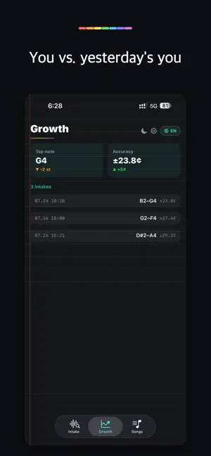 Voxscope — Vocal Range screenshot 4
