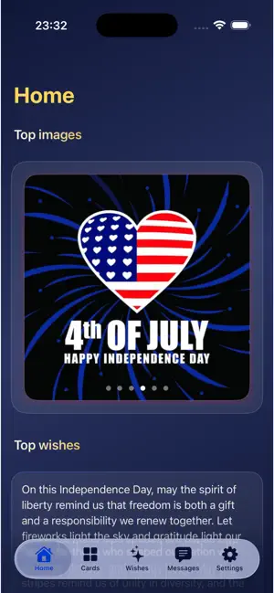 4th Of July 2026 Greetings screenshot 1