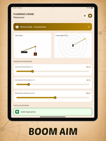 Easy Crane Lift Planner iPad screenshot