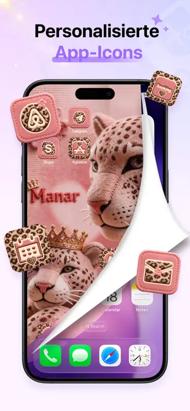 Cool Themes & Fonts: Cute Text screenshot 8 of 9