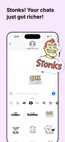 Meme Stickers screenshot