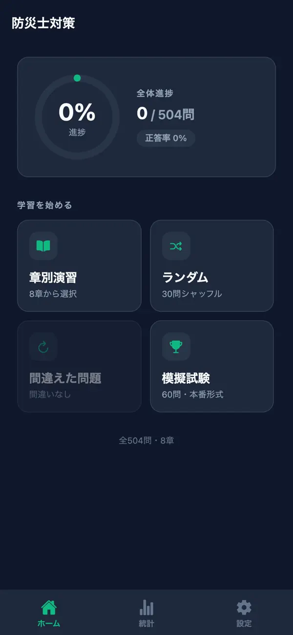 Screenshot #1 pour 防災士対策