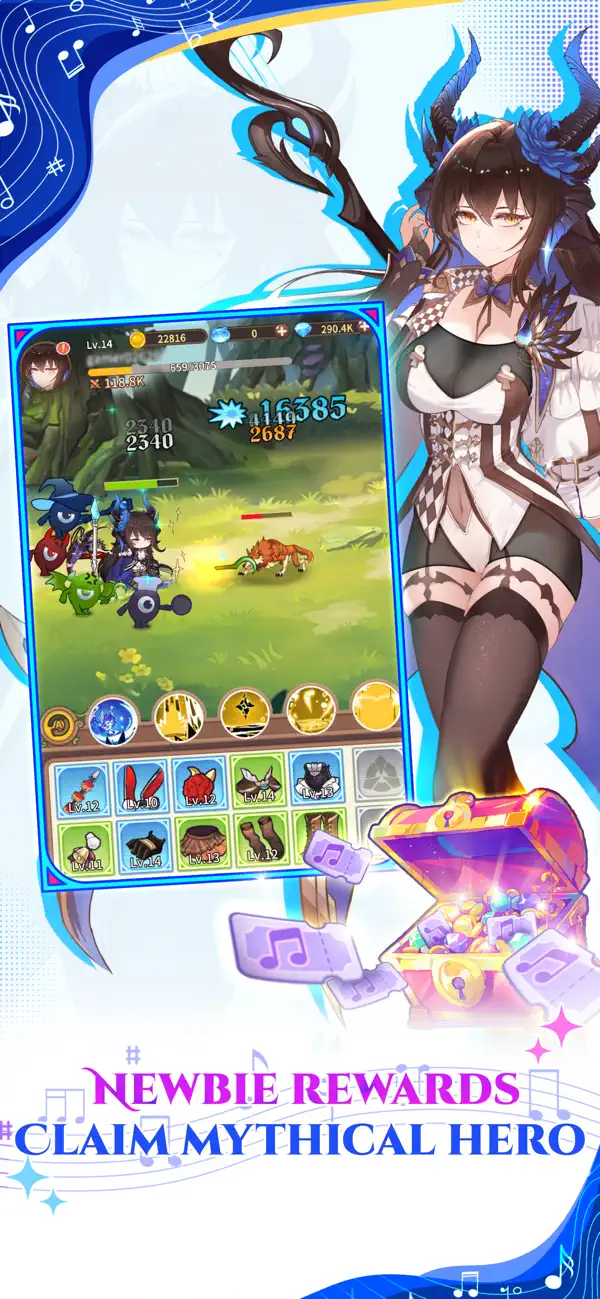 Adventure of White Chord iOS Mod IPA screenshot 3 - iOS game interface