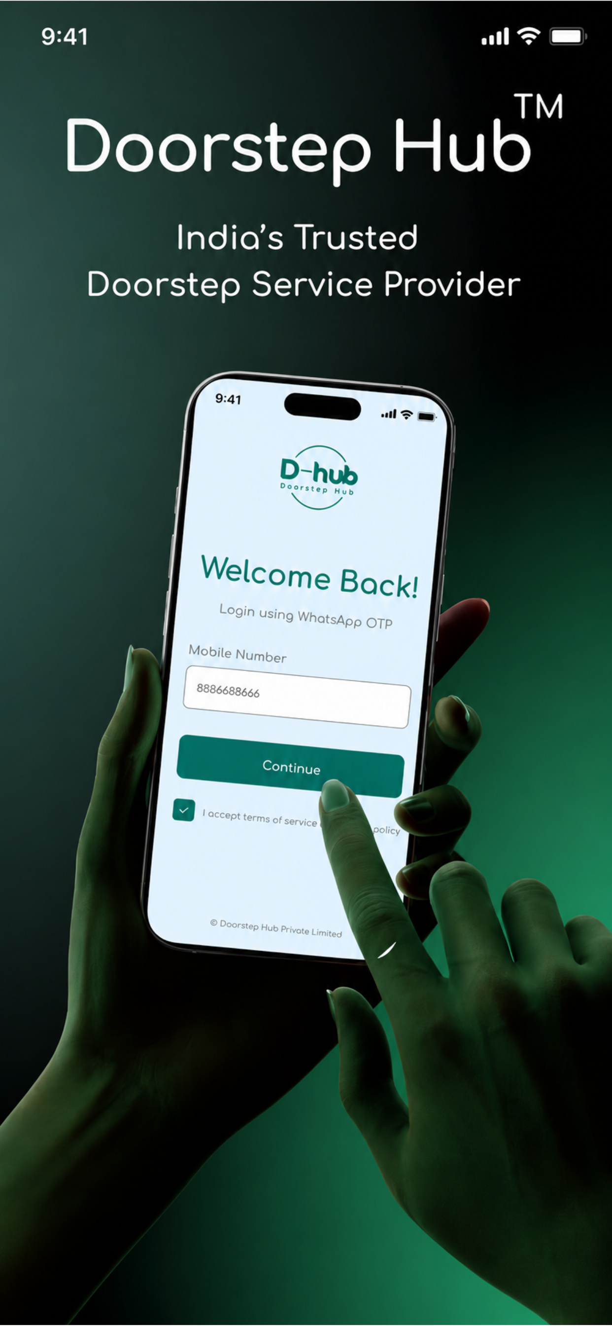 Service Partner | Doorstep Hub screenshot 8