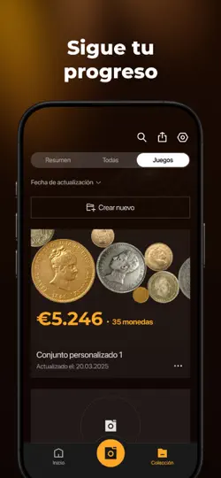 Captura de pantalla de CoinSnap: Guía De Valores en iPhone 7