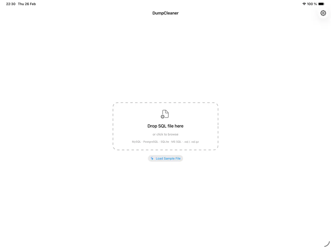 #1. DumpCleaner (iOS) 由: Marcel Glaser