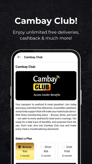 Cambay Tiger - Seafood & Meat Screenshot