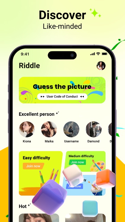 Riddle: Fun Share & Connect