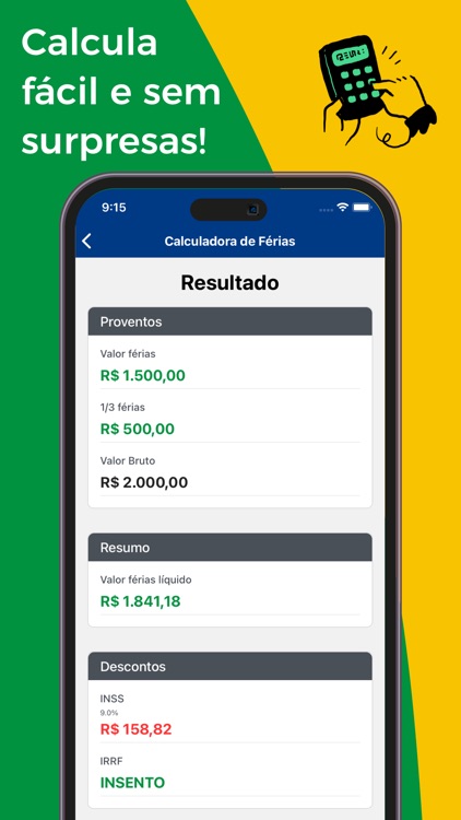 Cálculo Trabalhista screenshot-3