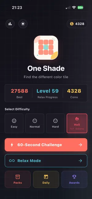 One Shade screenshot 1
