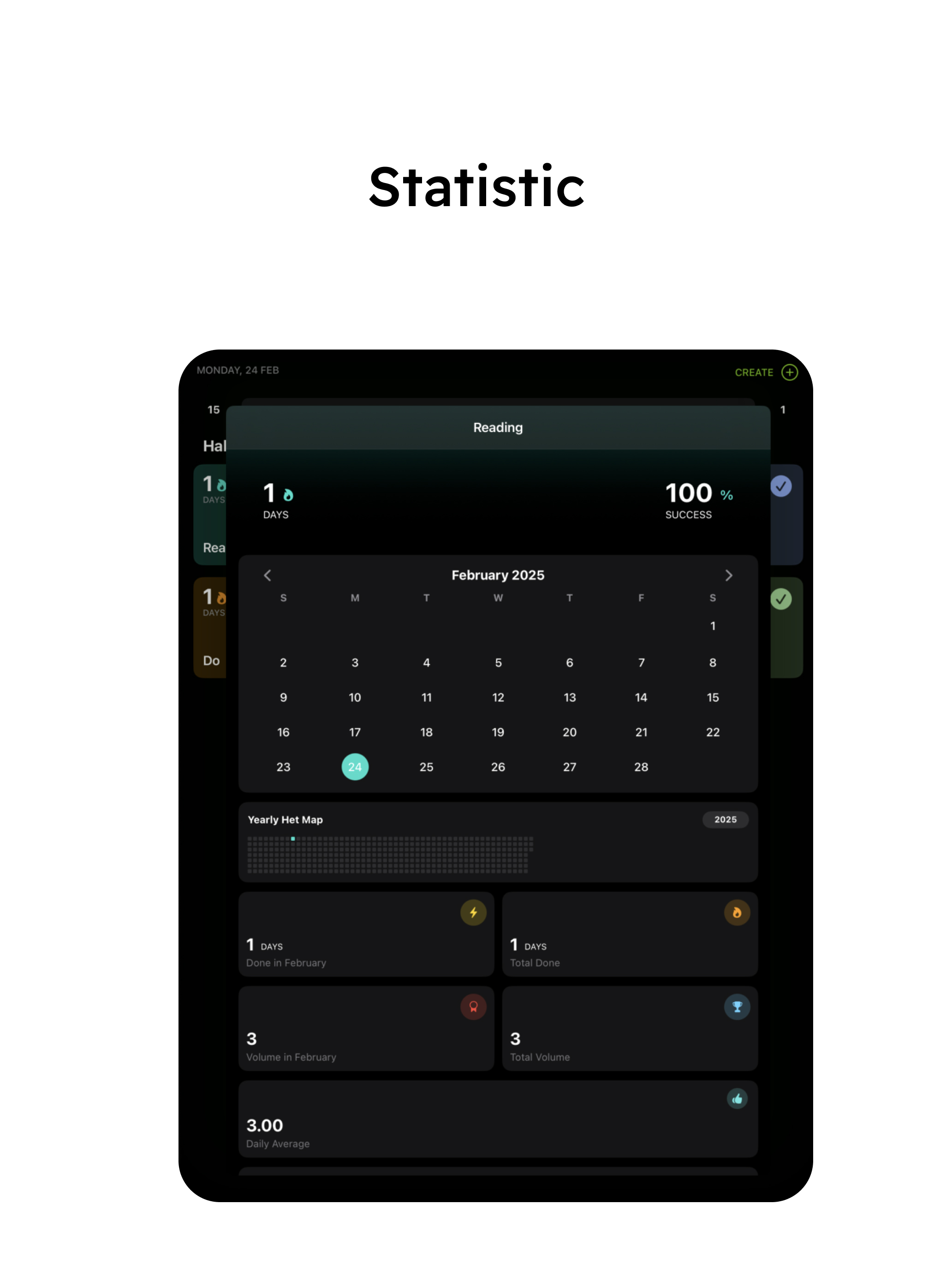 Habit Tracker & Daily habits