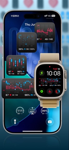 HR & SpO2 - Companion App iPhone screenshot