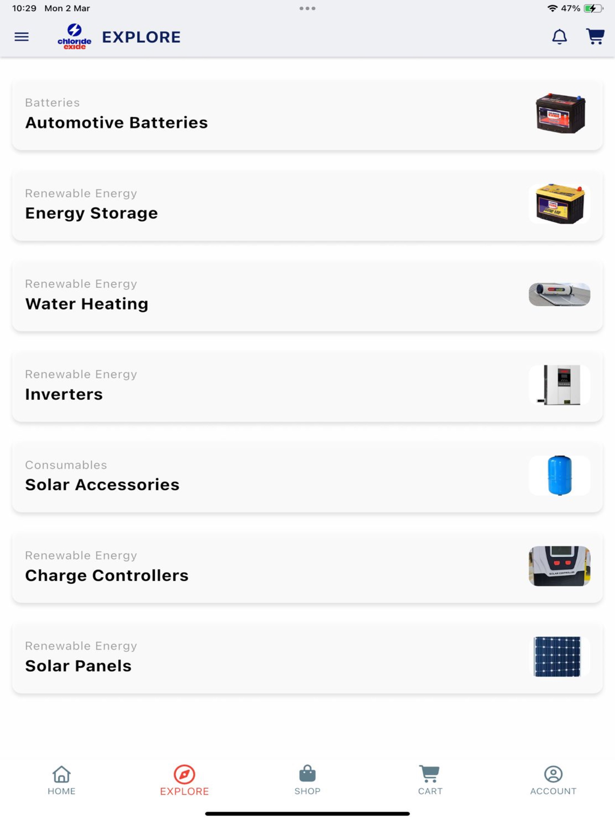CHLORIDE EXIDE LTD screenshot 12