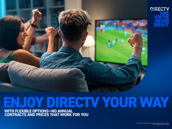 DIRECTV: Stream TV On-Demand iPad screenshot 7 - Entertainment app