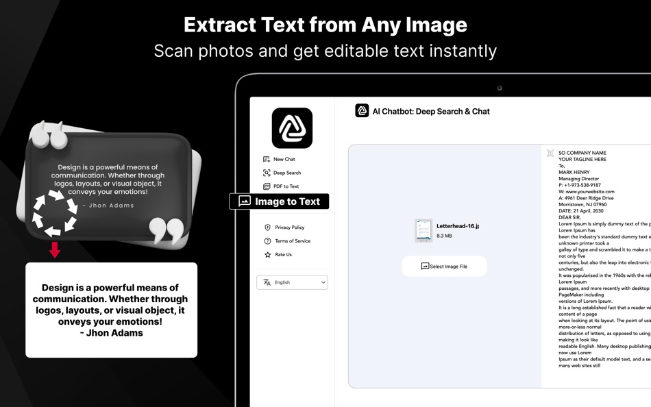 #5. AI Chatbot: Deep Search & Chat (macOS) By: Komal Mobeen