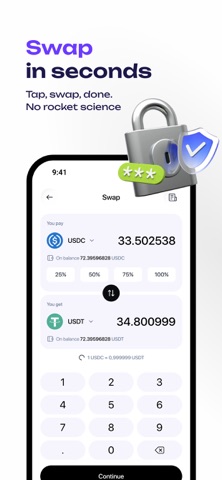 Atom: Crypto & USDT Wallet Screenshot 6 of 8