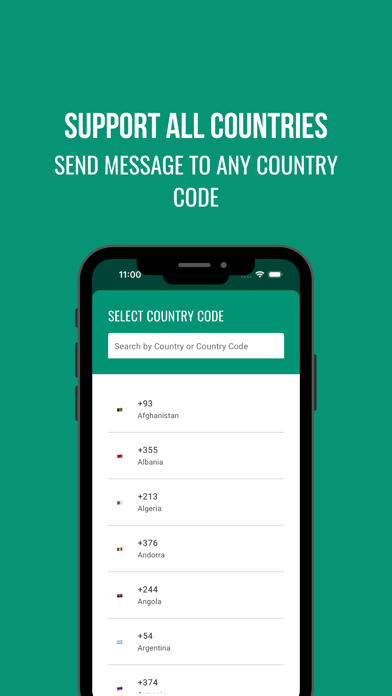 Direct Message - Click to Chat Screenshot