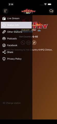 KHPQ Hot Country Q92.1 screenshot