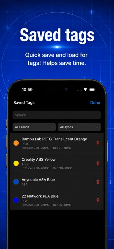 Tag My Spool – NFC Filament screenshot 8 of 9