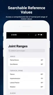 goniometer app iphone resimleri 2