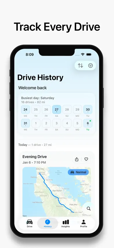 Open Road: Drive Tracker screenshot 2