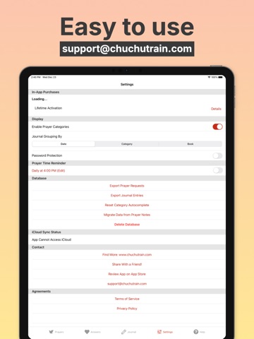 Prayer Journal & Diary: Amen iPad screenshot