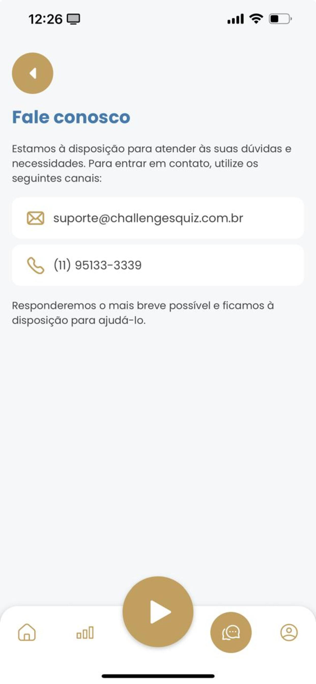 Challenges Quiz screenshot 6