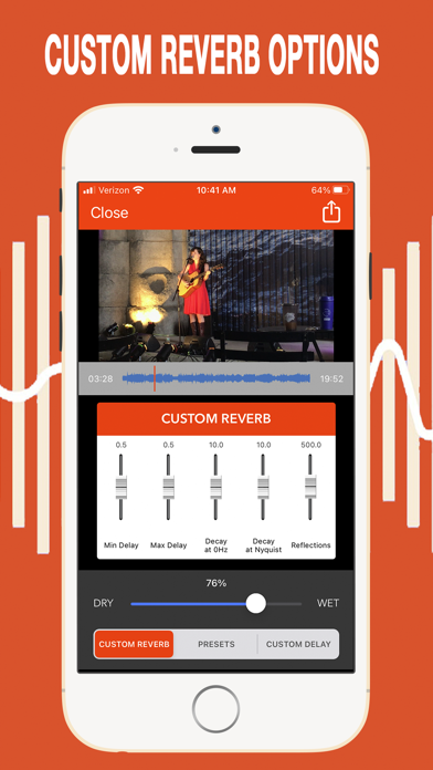 VideoVerb Pro: Reverb on Video Screenshot
