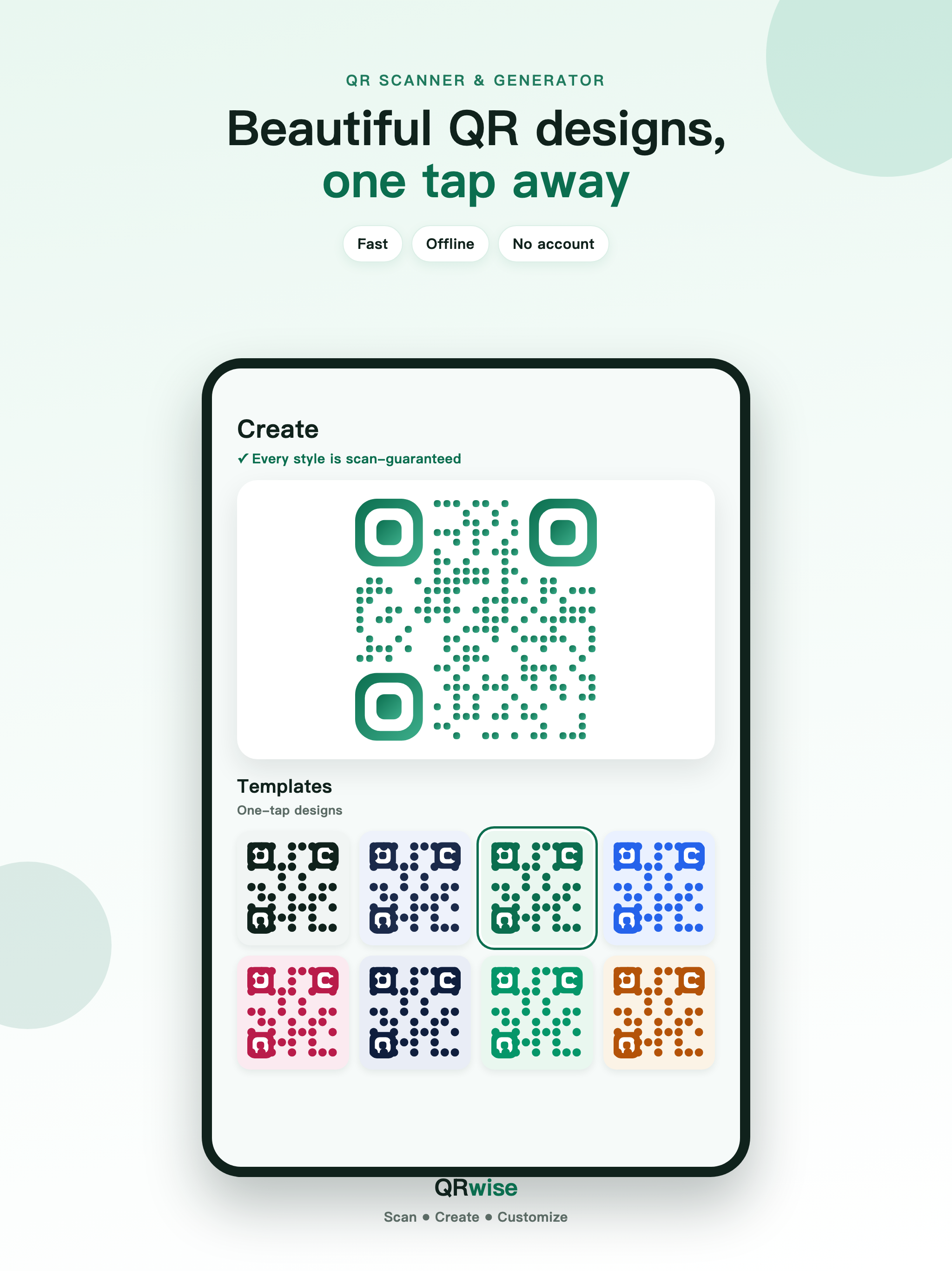 QRwise - QR Generator&Reader screenshot 12