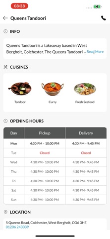 Queens Tandoori Screenshot 6 of 6