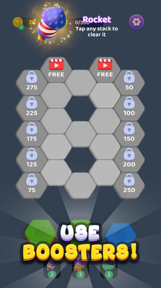 #2. Hexano : Sort Puzzle (iOS) Podle: Nguyen Tam