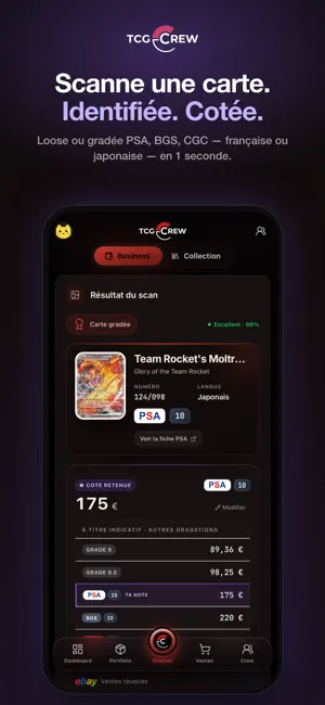 TCG Crew : Scan & Collection iPhone screenshot 2