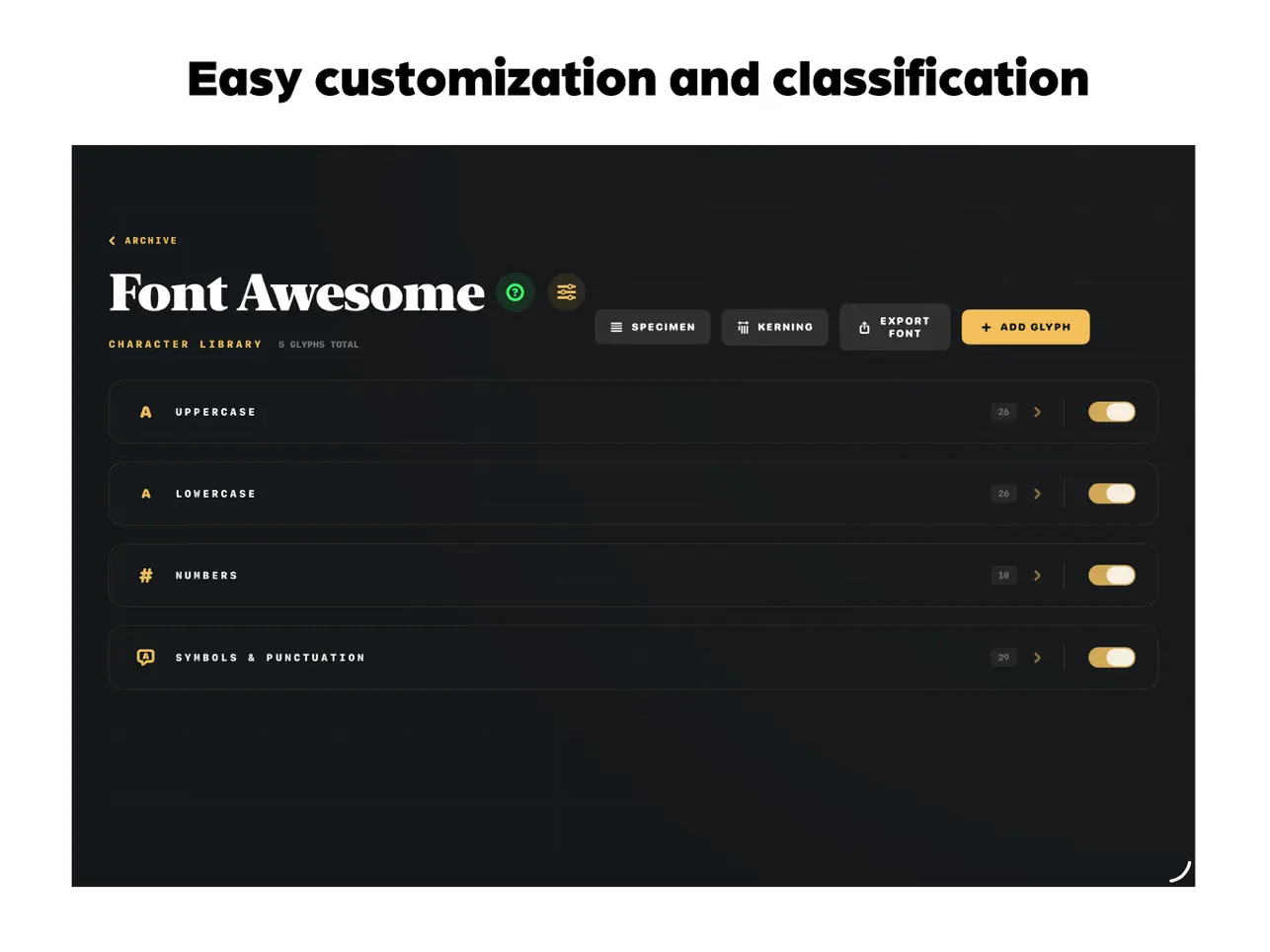 Screenshot #6 pour Handglovery: Font Designer
