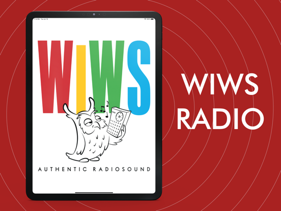 WIWS Radio iPad screenshot 1 - Music app