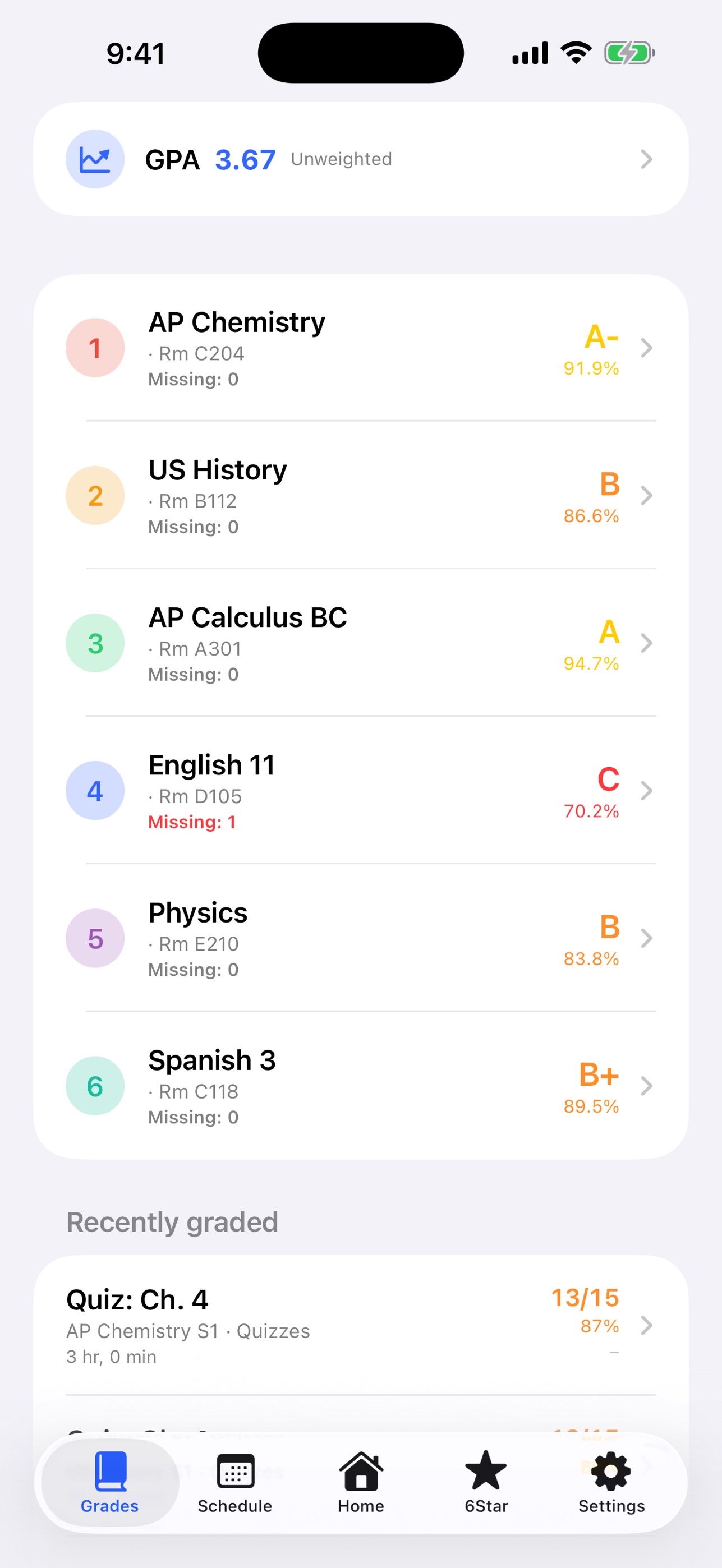 Screenshot 1 of Scholr: Your School, One App