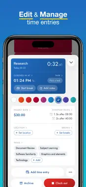 WorkHours: Time Clock Tracker screenshot 10