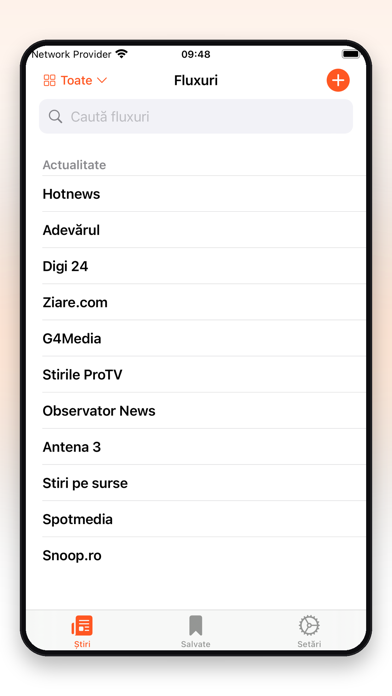 Știri din România iPhone screenshot