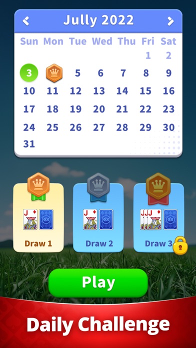 Classic Solitaire: Dream Time Screenshot
