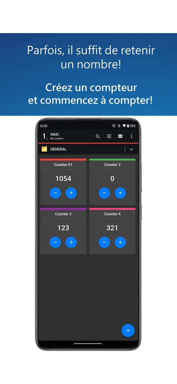 Screenshot #1 pour MMC: Mon Multi Compteur (PRO)
