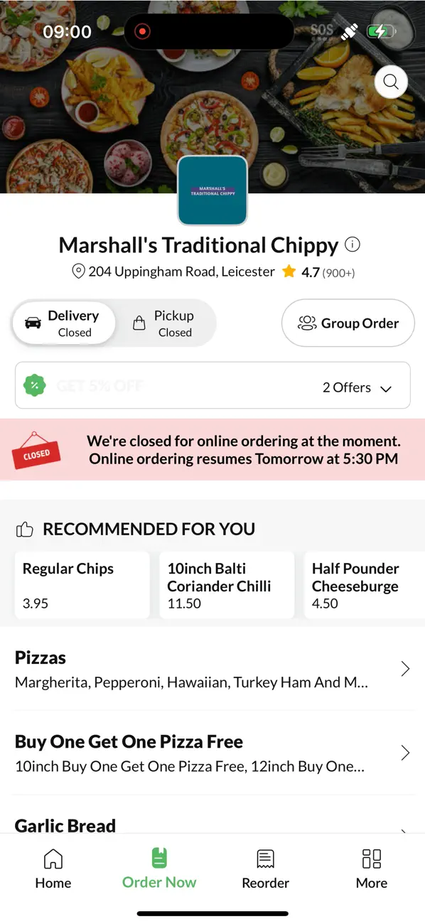 Screenshot #2 pour Marshall's Traditional Chippy
